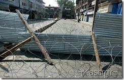 Blocked, Kashmir!